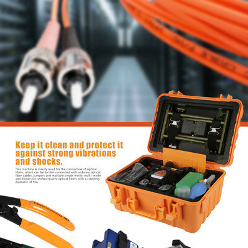 Fiber Optic Splicing Machine Optical Fiber Fusion Splicer Ac100-240V 50Hz/60Hz