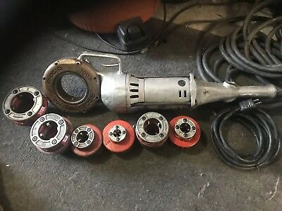 Ridgid 700 Pipe Threader Machine With 6 Dies