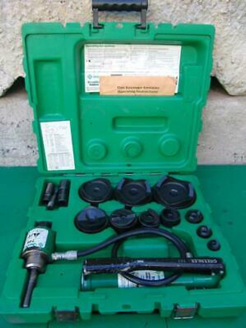 Greenlee 7310Sb Hydraulic Knockout Punch Set 1/2 To 4 7310 Slug Buster #3