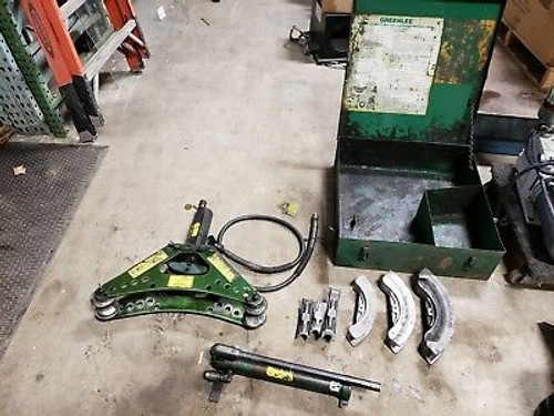 Greenlee 880 Hydraulic Bender 1/2 To 2 One-Shot Complete Works Great [B6F]