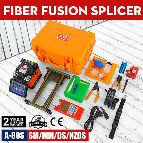 A-80S Precision Optical Fiber Fusion Splicer Fiber Quickly 9 Sec 110V On Sale