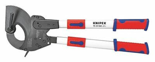 Knipex 95 32 100 26 Cable Cutter (Ratchet Action), Ergonomic Grip