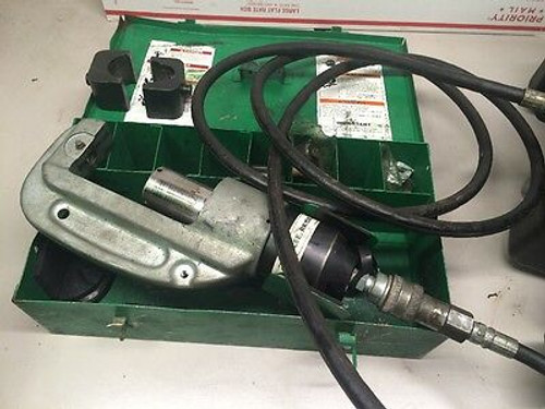 Greenlee  Rk1550 15 Ton Hydraulic Remote Crimp Head Crimper Crimping Tool