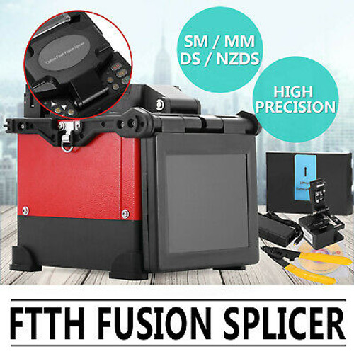 Jw4108S Ftth Fiber Optic Splicing Machine Electrodes Usb Interface Splicing