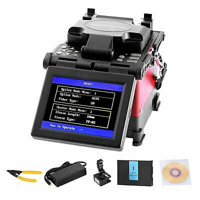 Jw4108S Ftth Fiber Optic Splicing Machine Precision Pas Optic Battery Good