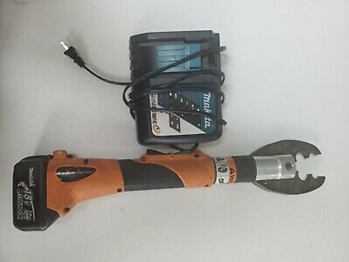 Burndy Csmd-Li Patriot 18V Lithium-Ion 6 Ton Hydraulic Crimp Tool