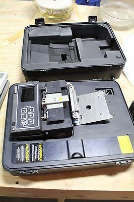 Corning Siecor X77 Fusion Splicer Working