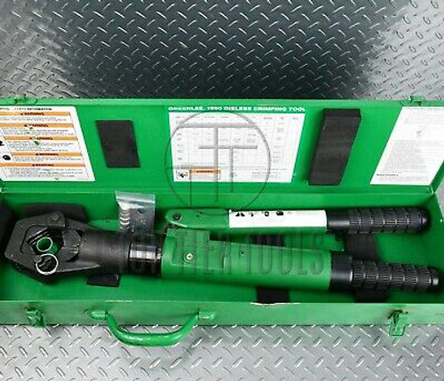 Greenlee 1990 15 Ton Dieless Manual Hydraulic Crimper