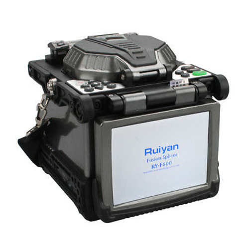 Original Ry-F600 Fusion Splicer With Optical Fiber Cleaver Auto Focus Function