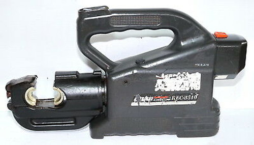 Izumi Rec-3510 12T Cordless Hydraulic Crimper Battery Compression Tool Rec3