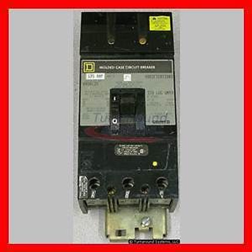 Square D KA36125-LG3 Breaker, 125 Amp, I-Line, Used