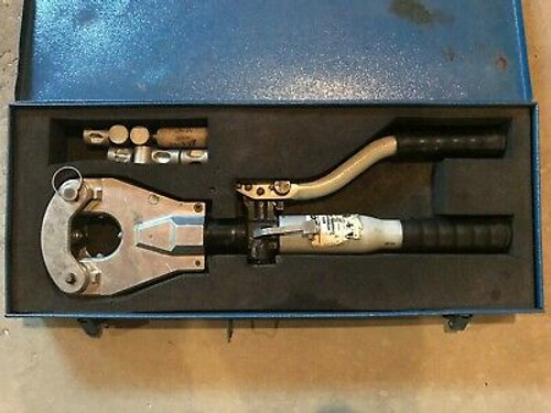 Lsco  Idt-6  Hydraulic  4-Point  Dieless Crimping Tool  Burndy Greenlee Hk06Ft