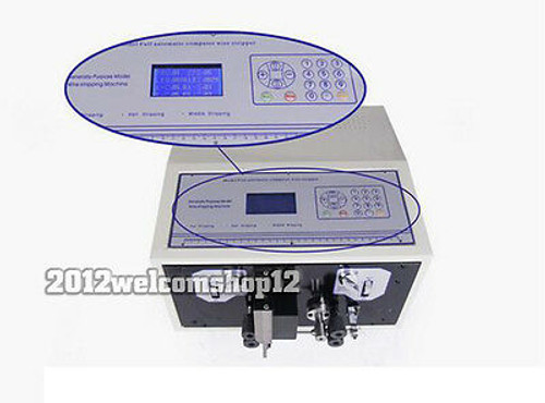 Computer Wire Peeling Striping Cutting Machine Lcd Display 0.1-8 Mm2 110V/220V