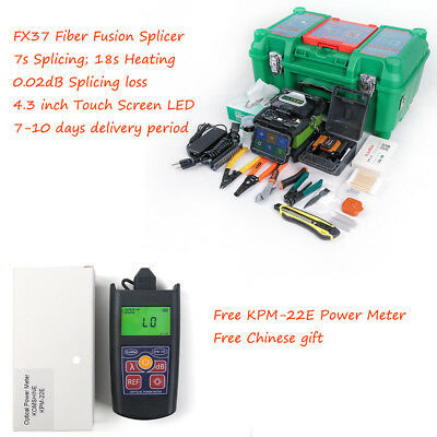 7S Splicing Core Alignment Fiber Optic Fusion Splicer
