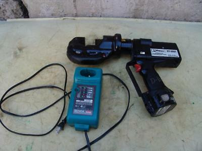 Panduit Ct-2931 Compression Tool 12 Ton Cordless Crimper Works Fine