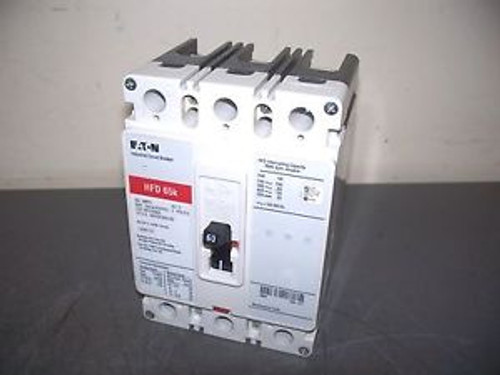 CUTLER-HAMMER CIRCUIT BREAKER CAT HFD3060 60A/600V/3POLE