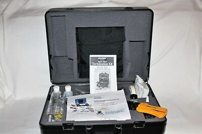 Jensen Fiber Optics  Termination Kit 602-453-3169 Kit + Hard Case Key