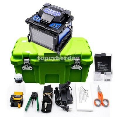 Jw4108 Fiber Optic Splicing Machine Ftth Fusion Splicer Automatic Fiber Cleaver