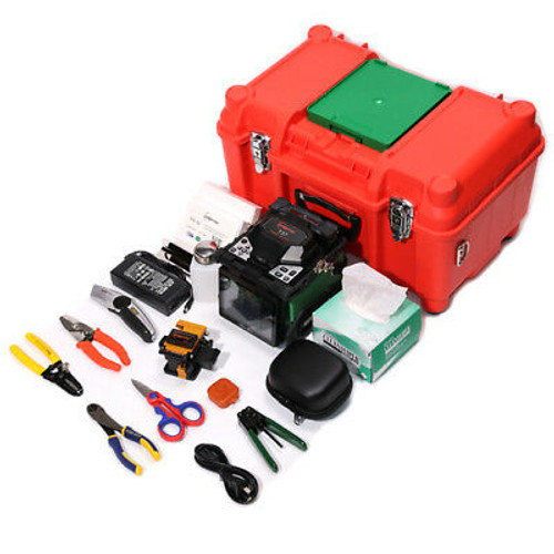 Automatic Ftth Fiber Optic Welding Splicing Machine Optical Fiber Fusion Splicer