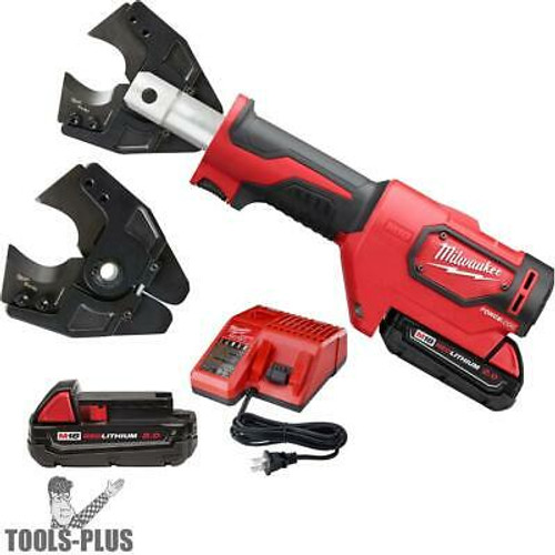 Milwaukee 2672-21 M18 Force Logic Cable Cutter Kit W/ 750 Mcm Cu Jaws New