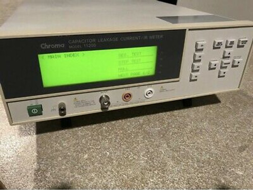 Chroma Model 11200 Capacitor Leakage Current / Ir Meter