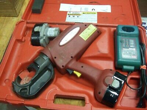 Burndy Pat750-18V Patriot Hydraulic 12 Ton Crimper Pat750 Crimp Tool