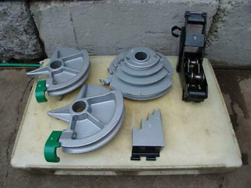 Greenlee 555 Bender Shoes For Emt Set 3 Dies 2 Roller Supports Set #7