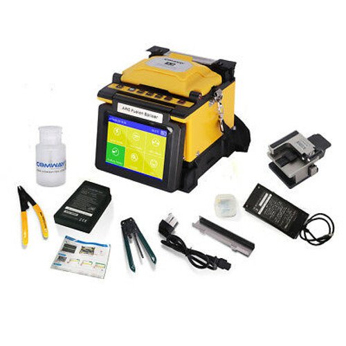 Comway Fusion Splicer A3 Touch Screen Fast Power On Welding Machine