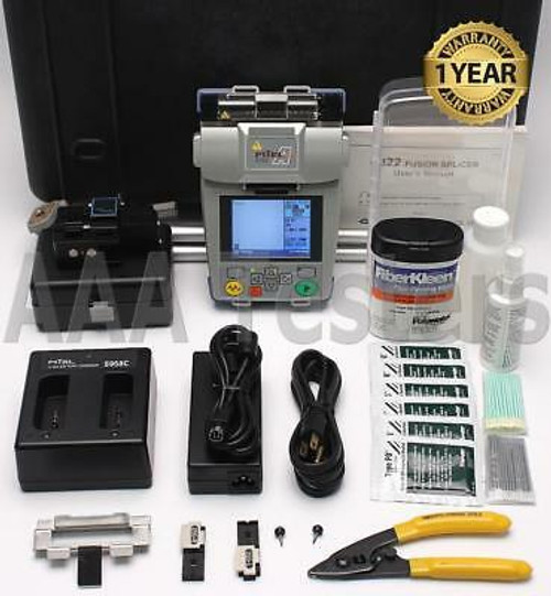 Fitel S122C Clad Alignment Sm Mm Soc Fiber Fusion Splicer W/ Cleaver S122 S122A