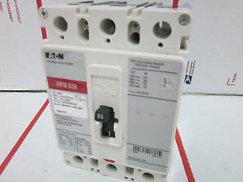 Eaton 90 Amps 3 Pole HFD3090 Industrial Circuit Breaker