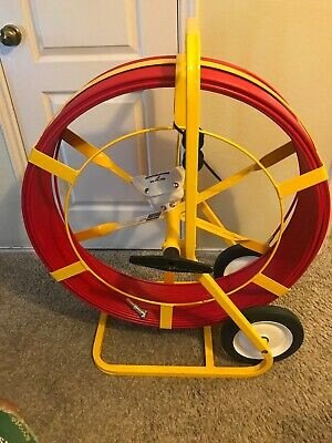 Jameson 700' Duct Hunter 5/16 Marked Detectable Duct Rodder W/Accesory Kit