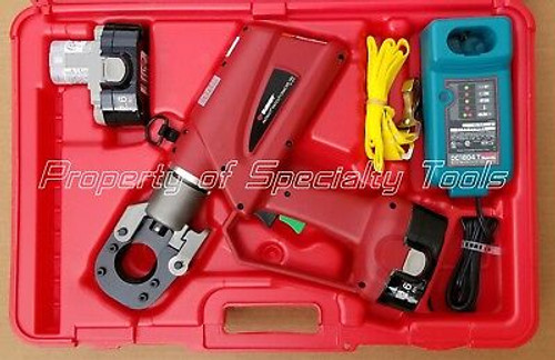 Burndy Patcut129-18V Battery Powered Hydraulic Cable Wire Cutter Rod Cutting New