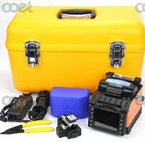 Jilong Kl-520E Core Aligning Fiber Optic Fusion Splicer W/ Optical Fiber Cleaver