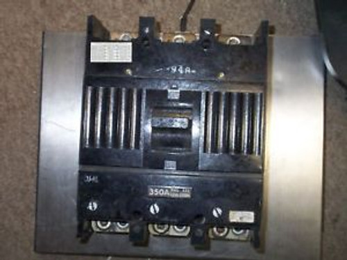 GE TJJ TJJ436350 3 pole 350 amp trip 600v breaker