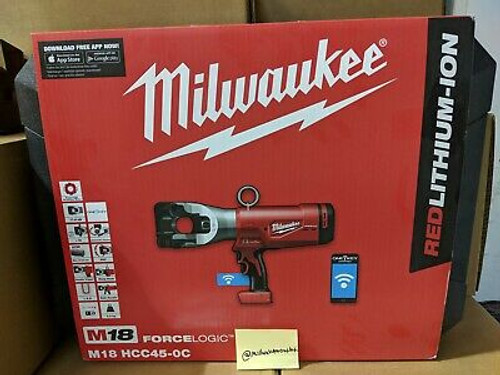 Milwaukee M18 Force Logic 1590 Acsr Cable Cutter - Tool Only | M18 Hcc 45-0C