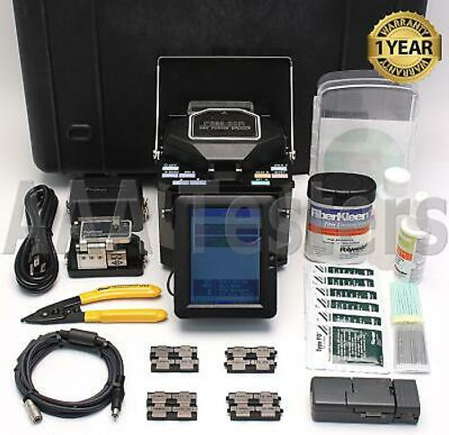 Fujikura Fsm-30R12 Sm Mm Single & Ribbon Fiber Fusion Splicer W/ Cleaver Fsm-30R