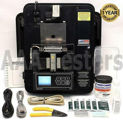 Siecor Corning Rxs X77 Sm Mm Fiber Core Alignment Fusion Splicer W/ Cleaver