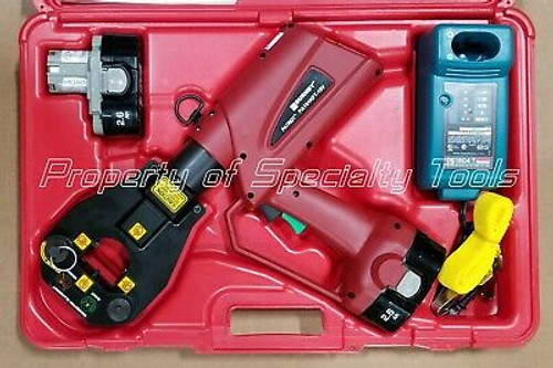 Burndy Pat81Kft-18V Hydraulic Battery Operated Dieless Crimper Crimping Tool