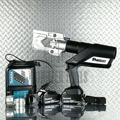 Panduit Ct-2920 12 Ton Hydraulic Crimping Tool, Cutter, Punch, Dieless, U-Die