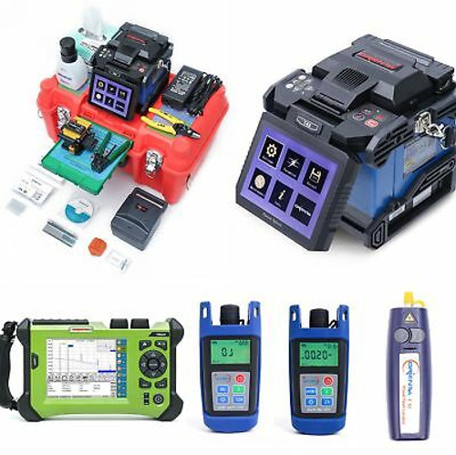 Orientek T43 Fusion Splicer+Sv20A Sm 1310/1550Nm 32/30Db+Opm+Ols+Vfl Tool Kit