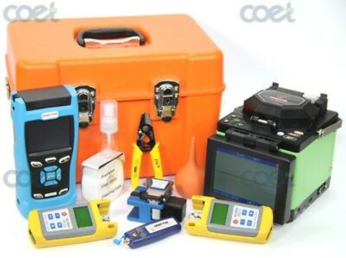 Cheap 1550Nm Otdr + T40 Fiber Optic Fusion Splicer Splicing Machine +Opm+Ols+Vfl