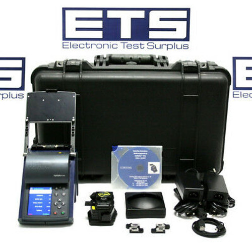 Corning Optisplice One Fusion Splicer W/ Fiber Cleaver Splice Count 2,120