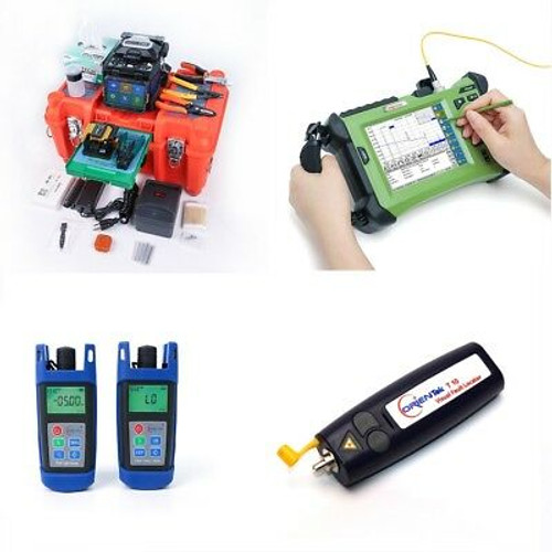 Orientek T45 Fusion Splicer + Sv20A Sm Otdr 1310/1550Nm Ftth Tool Kit Fedex