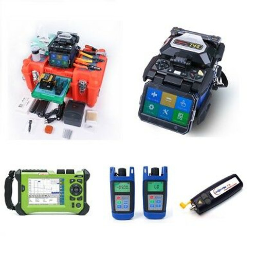 Orientek T45 Fusion Splicer With Otdr Kit  Sm Otdr 1310/1550Nm Sv20A Opm Ols Vfl