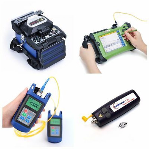 Sm Otdr Tr600 Sv20A & Orientek T45 Fusion Splicer Combo With Loss Test Set