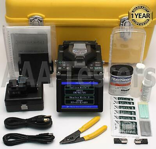 Fujikura Fsm-17S Sm Mm Fiber Fusion Splicer W/ Usf-21C Cleaver Fsm17S