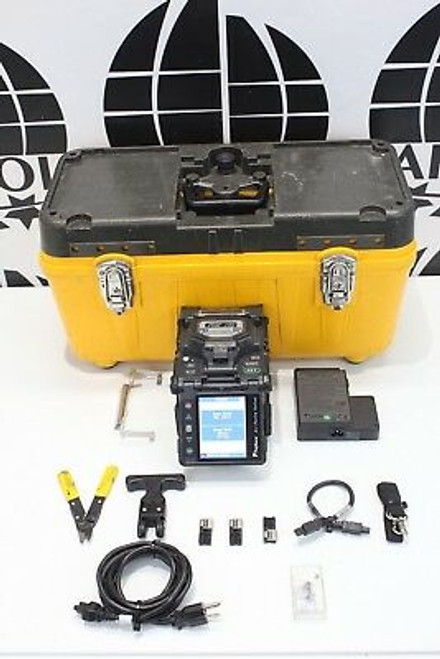 Fujikura 18S Sm Mm Fiber Fusion Splicer 969 Total Arc Count W/ Cleaver Ct-06