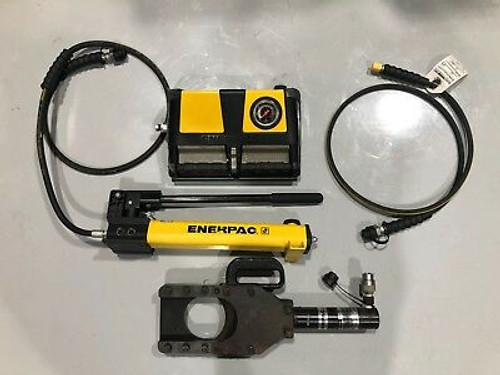 Enerpac Whc-4000 Hydraulic Cable Wire Cutter Head + Accessories