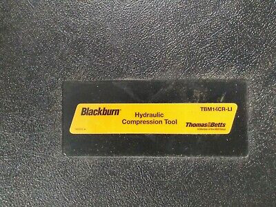 T&B Tbm14Cr Li Ton Hydraulic Battery Crimper Die Crimping Tool