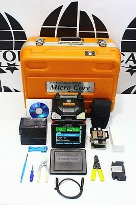 Sumitomo Fiber Optic Fusion Splicer Type-39 Type 39 W/ Fc-6S And A New Battery